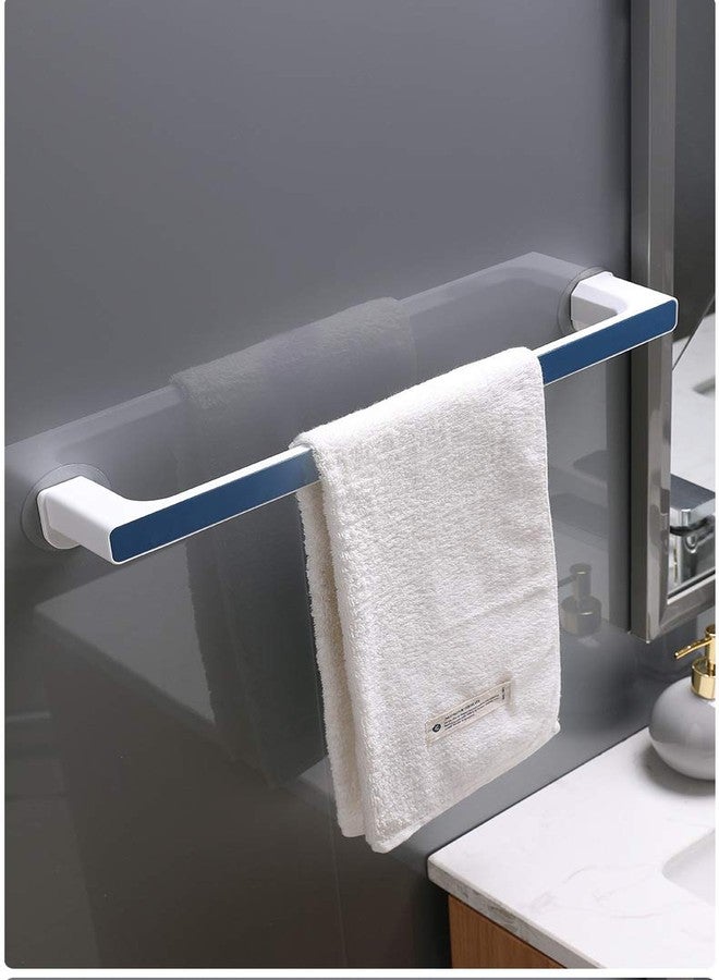 ZIVIK Magic Sticker Self Adhesive Plastic Wall Mounted Napkin Towel Holder Stand for Bathroom, Kitchen and Wash Basin Towel Bar (Multi Color, Size :- 46 X 6.5 X 4.7 cm) - Image 1